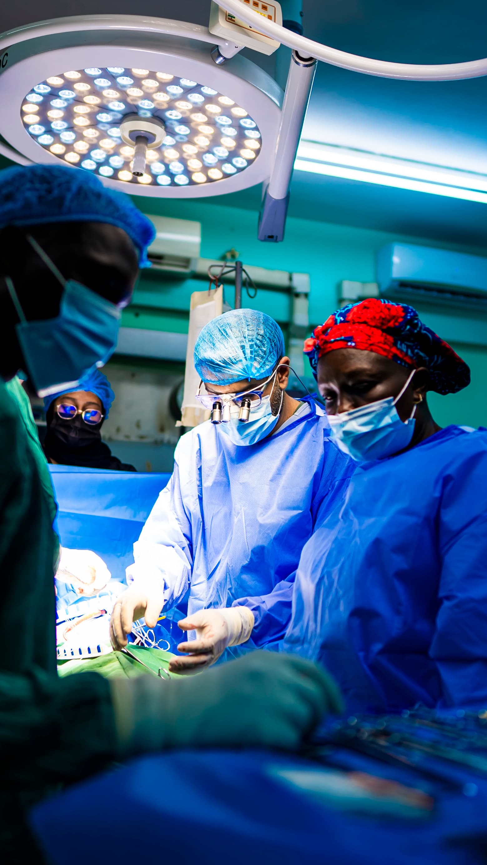 EASI clinicians at work in East Africa